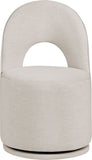 Cirelle - Linen Textured Performance Fabric Dining Chair (Set of 2)