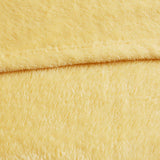 All-Season Oversized Plush Bedding Blanket, Yellow