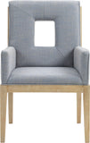 Gwendolyn - Dining Arm Chair With Natural Frame