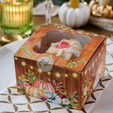 Fall Cookie Boxes with Window Set of 30