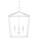 Denison Grande White Lantern