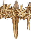 Aviary Gold Ring Chandelier
