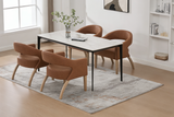 ALINO 25" Modern Barrel Chair