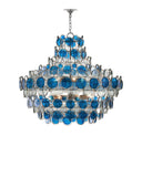 Galahad Large Blue Chandelier
