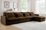 PERTH 157" 4-Seater Sofa with 1 Ottoman