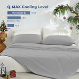 Modern Wave Quilting Reversible All Season Comforter, Gray