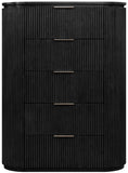 Astrid - Solid Wood And Oak Veneer Chest