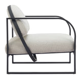 Flakt Accent Chair Ivory
