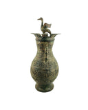 Crane of Dusk Bronze Vessel