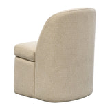 Cube-Inspired Dining Motion Chair, Taupe