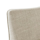 Skirted Swivel Accent Chair Mid-Century Armchair , Beige *