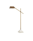 Repertoire Brass Floor Lamp