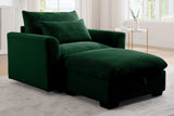 PERTH 51" Single Sofa with 1 Ottoman