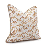 24 x 24 Pillow Hemp Gold - Down Insert