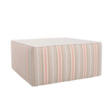 Indoor/Outdoor Universal Square Ottoman Dune Terra Cover Only