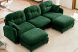 MOLLY 107" 3 Seater with 2 Ottomans