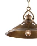 Weybright Brass Pendant