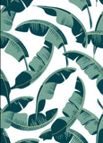 Leaves Collection Printed Bed Skirt