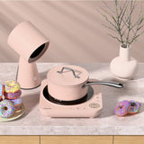 Ciarra Donut Portable Induction Cooktop, 1500W Electric Countertop Burner | Sakura Candy