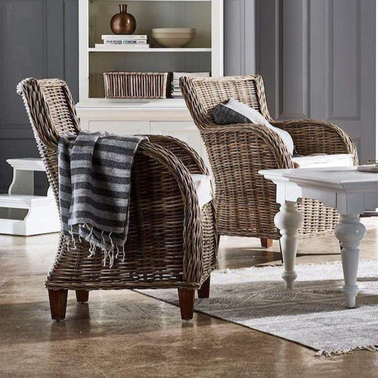 Wickerworks Baron Chair (Set of 2)