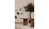 Lila Large Dining Table Brown