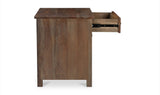 Gene Charging Nightstand Dark Brown