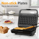 3 in 1 Sandwich Maker, Electric Waffle Maker, 850W