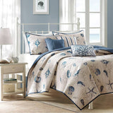 6-Piece Coastal Coverlet Set