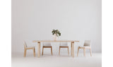 Malibu Dining Table Natural Oak