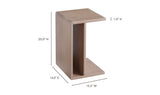 Hiroki Accent Table White Oak