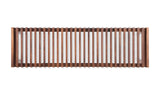Rohe Bench Walnut Brown