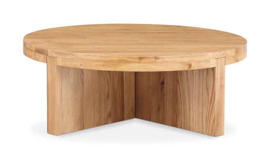 Folke Round Coffee Table Natural