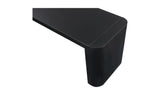 Post Large Dining Bench Black