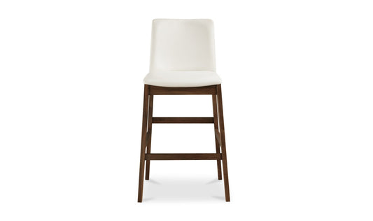 Deco Barstool White PVC