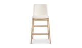 Deco Oak Barstool PVC White