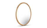 Alcott Oval Mirror Oak