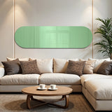 Balducci Oval Emerald Green Mirror Long
