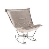 Scroll Puff Rocker Bella Ash Titanium Frame
