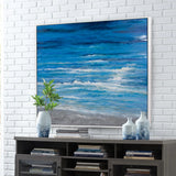Calm Sea Hand Painted Original Art