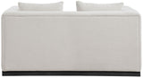 Alfie - Linen Textured Fabic Loveseat