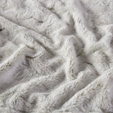 Soft Faux Fur Mink Reversible Throw Blanket