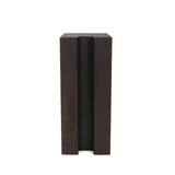 Bertoia Black Wooden Display Pedestal- Short