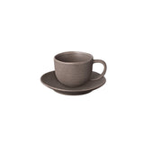 Kumi Stoneware Coffee Cup & Saucer Set of 2