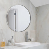 Stainless Steel Round Mirror