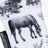 Blue Stallion Farm Floral Cotton Oven Mitts Pair