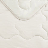 Jersey Knit Cool Touch Down Alternative Throw, Ivory