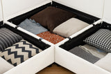 HARMONY 142" 4-Seater Sofa with 2 Ottomans