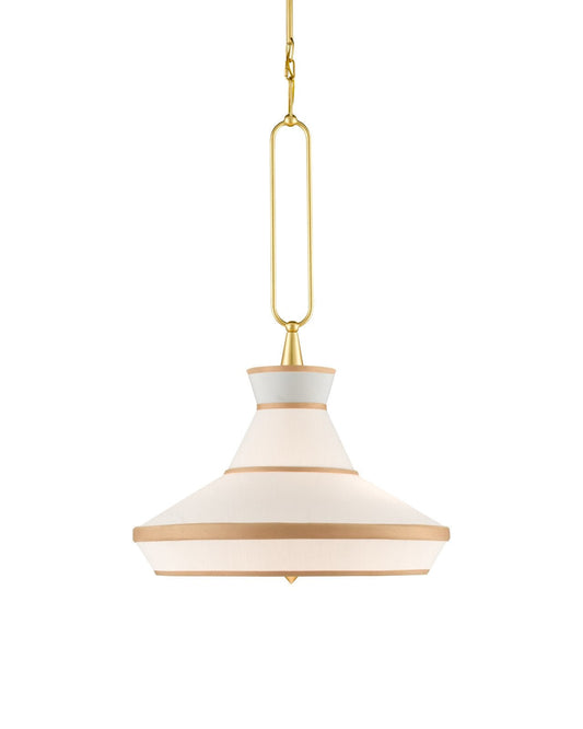 Perth Gold & White Pendant