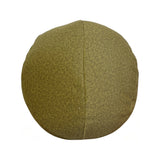 Qivuit Green Round Pillow