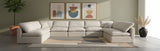 Indulge - Linen 7 Piece Modular U-Shaped Sectional